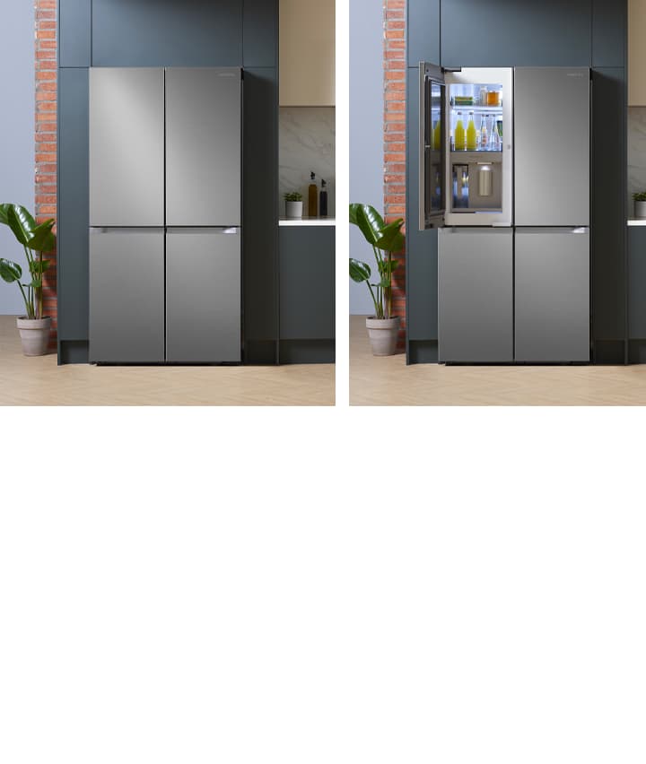 Réfrigérateur Multi-Portes French Door 4 Portes avec Distributeur d'Eau