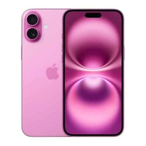 iPhone 16 Rose - Vue avant et arrière