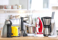 Set d'appareils de cuisine multifonction inox