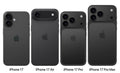 Apple iPhone 17 - Vue arrière coloris Noir Minuit