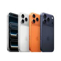 Apple iPhone 17 Pro Max – vier kleuren: Zwart, Wit, Oranje en Donkerblauw Titanium