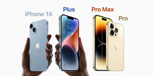 Apple iPhone 14 - Vue de face et dos