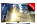 Samsung UHD Curved 4K Smart TV - Vue de côté